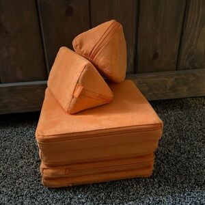 The Mini Nugget Play Couch Orange